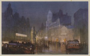 The Grand Canal of Tottenham Court Road by Donald Maxwell